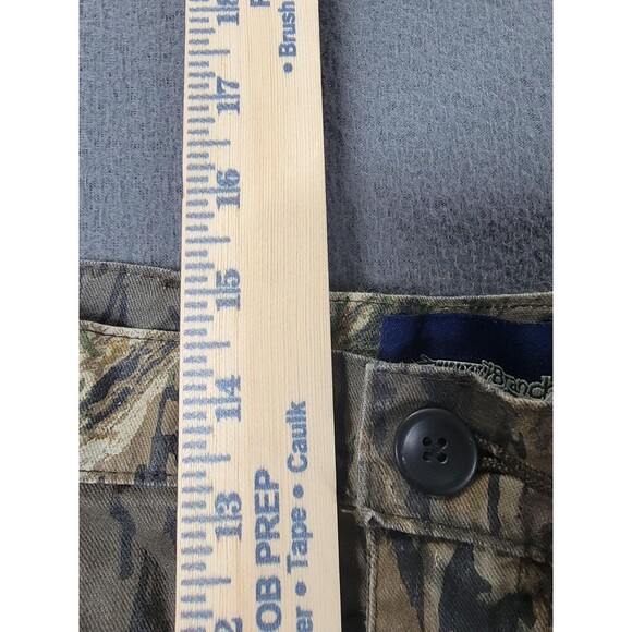 Mossy Oak Pants Mens XL Camo Shadow Branch Hunting Cotton Elastic Waist Drawcord - Picture 10 of 14